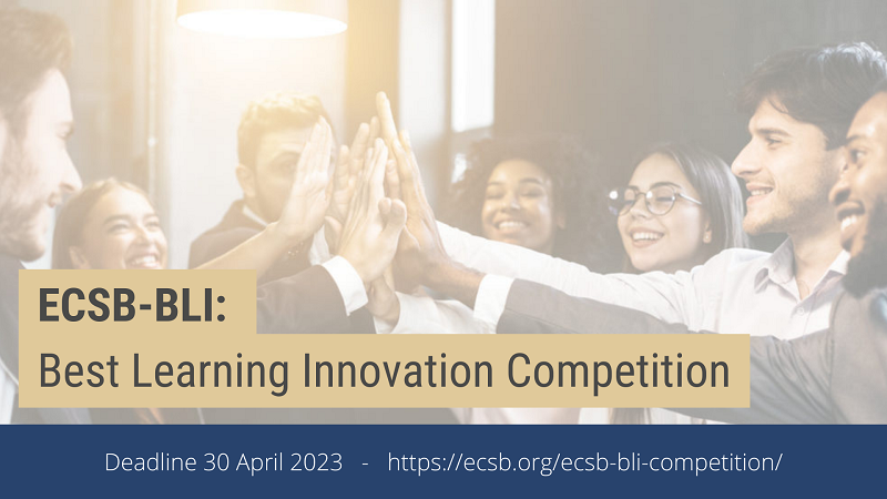 ECSB-BLI: Best Learning Innovation Competition