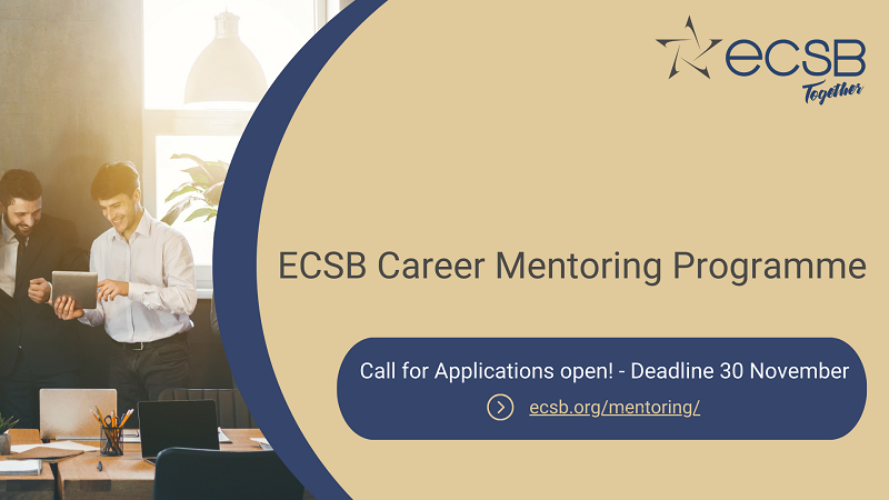 ECSB Career Mentoring – Call for applications DL 30 November