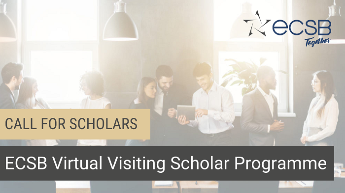 ECSB Virtual Visiting Scholar Programme – Applications open for Scholars