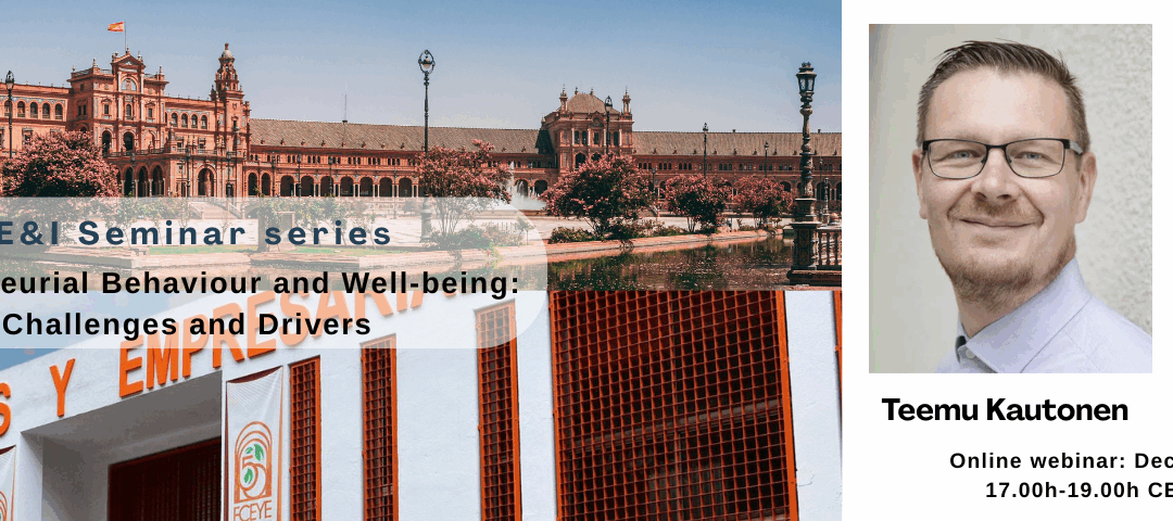 Entrepreneurial Behaviour and Well-being: Challenges and Drivers