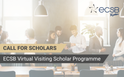 ECSB Virtual Visiting Scholar Programme – Applications open for Scholars