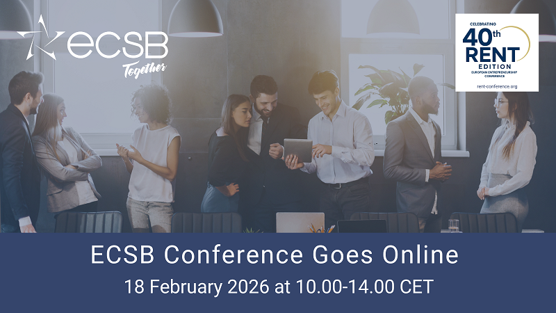 Join ECSB Conference Goes Online on 18 February